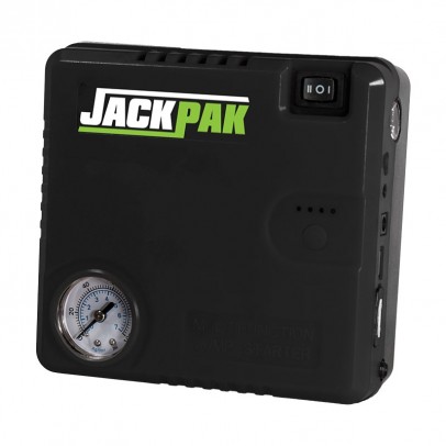 4-in-1 portable battery power pack by JackPak