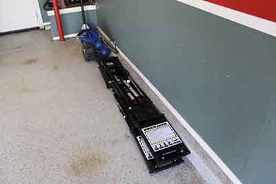 Portable Car Lift for Garage Stowed Store