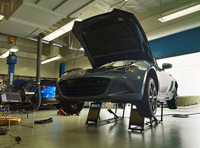 QuickJack Car Lift Mazda Speed Garage